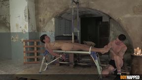 Boynapped - Luca Zavat And Xavier Sibley Part 1 Foot Worship And Blowjob