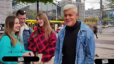 Lost Russian Tourists Amalia And Sofi Get Fucked By Porno Dan!