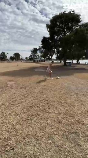 Frisbee Fun In Phoenix With Chloe Temple And Megan Marx