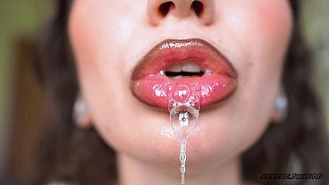 Drool dripping from my tongue 9