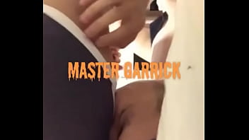 Master Garrick gave his a bless by sniffing his ass