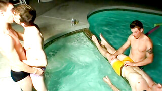 Undie 4-Way - Hot Tub Action - Mike Jeremiah Zack and Kenny