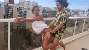 Newlyweds cheated on my husband with his best friend and we do it on the rooftop