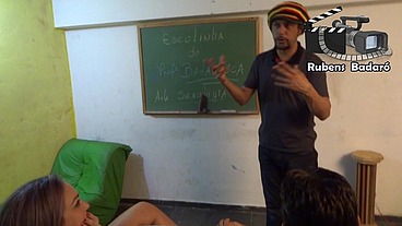 Aula de sexo oral com a Alessandra Maia. Dhones Portella Productions Rubens Badaro Mr Rola Ator