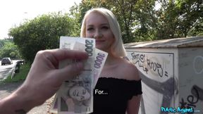 Blonde Teen Ignites Wild Passion in Woods