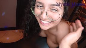 She Wanted My Cum No Matter What! I Cum on Her Face & Inside