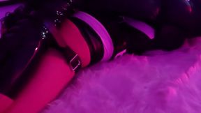 Jiojio’s Racer Uniform, Glossy Shredded Patent Leather