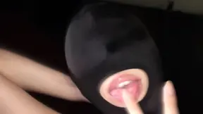 Blindfolded Asian sucks BBC then gets hardcore bondage fucked