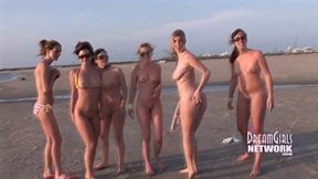Public nudity at spring break party