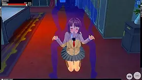 Maid Tempts Lonely Gamer with Sultry Moves Steamy Pleasures