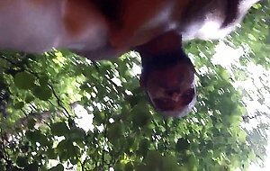 Fucking Bareback with a Strange Man in the Woods