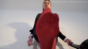 Flight Attendant Deals With Disruptive Passenger