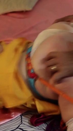 2219 (02) - Amateur French Couple, Clothed Sex, Satin Lingerie, Rimming, Doggystyle   Clip 3
