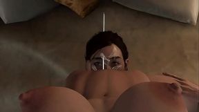 Ellie and tifa lockwood have intense lesbian sex