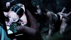 ”Time Stop Gang Bang w KAZUMI - Sexy Asian sexy girl frozen in time got her holes filled up with cum”