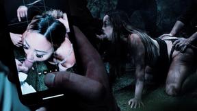 ”Time Stop Gang Bang w KAZUMI - Sexy Asian sexy girl frozen in time got her holes filled up with cum”