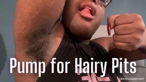 Pump for Hairy Pits - Royal Ro armpit masturbation encouragement