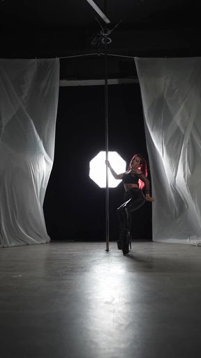 Goddess Renata Fox Dances Mesmerizingly on the Pylon