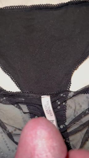 Cum on wife's panties 52
