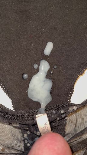 Cum on wife's panties 52