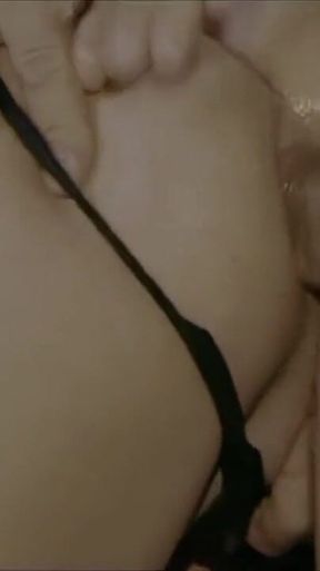 A Red Dress and a Perfect Ass to Be Fucked Doggy Style