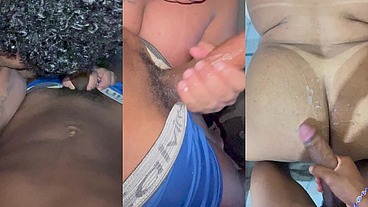 Novinho 26 cm de piroca meteu muito no cu da travesti gordinha e gozou dentro