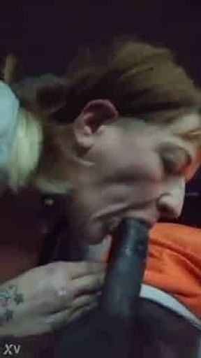 Surprise Cumshot for Granny
