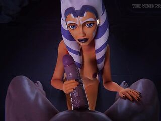 Jedi corruption: Ahsoka Tano oral-sex