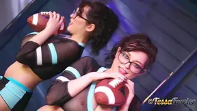Rachel Aldana And Tessa Fowler In The Big Game 5d 2