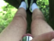 MASTURBATING up in the Tree ** in Slow Motion **