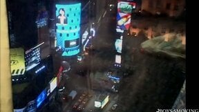 BoysSmoking: Latino Jordan Stroking His Boner While Chainsmoking In NYC