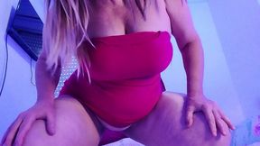 right up her ass to relieve herself.
