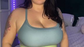 Cam girl gets interrupted