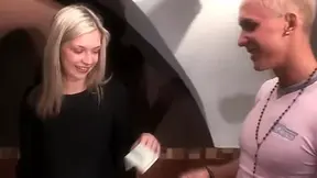 Crazy public fuck video with a gorgeous blondie