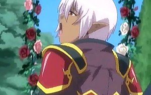 Lascive anime elf gets fingered