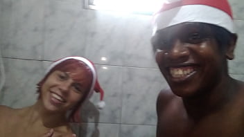 Casal no natal