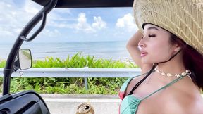 Colombian beauty Abella Olsen cheats on her husband with huge cock
