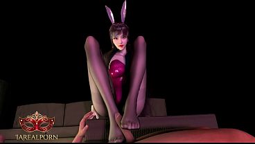 naughty bunny girl - femdom - 3D AI-generated