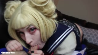 Wet Dream with Toga Himiko Tease My Hero Academia Blowjob