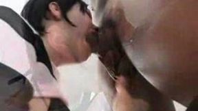 Insatiable whore sucked my monster cock balls deep and did anal