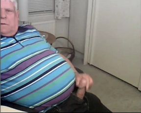 Grandpa Strokes on Cam