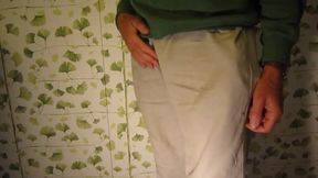 Grandpa David from London: Striptease & Masturbation