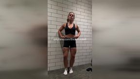 18-Year-Old Virgin Gangbanged by Stepfather's Crew at the Gym