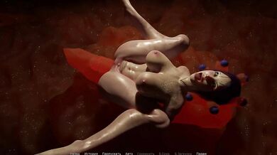 She loves being deprived of her virginity by the huge members of a mutant slug.