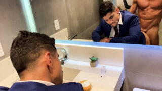 Oral seks, tanpa kondom, otot – Lucas Mancinni, penis besar disetubuhi dari belakang