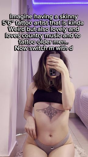 Skinny babe streams her naked body on OnlyFans