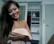 My Asian GF is really into sucking my dick in front of a camera
