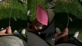 i pee on his mouth on the street public outdoor