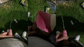 i pee on his mouth on the street public outdoor