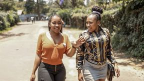 ”Amateur black BBW lezzies showering before cunt licking in sensual fuck!”